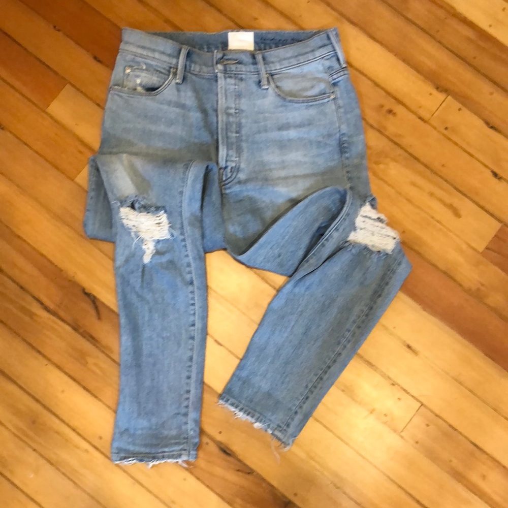 Women’s Mothers ripped jeans
